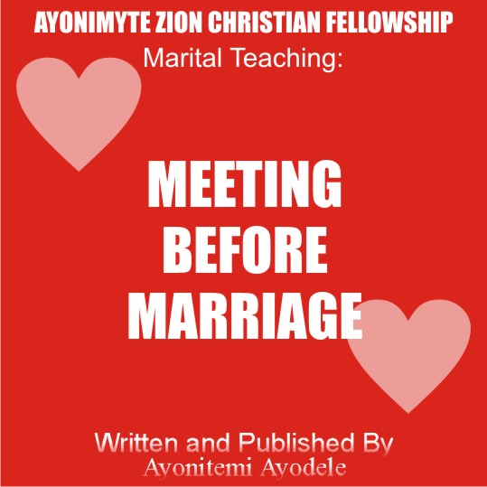 MEETING BEFORE MARRIAGE