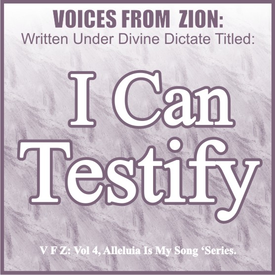 I CAN TESTIFY