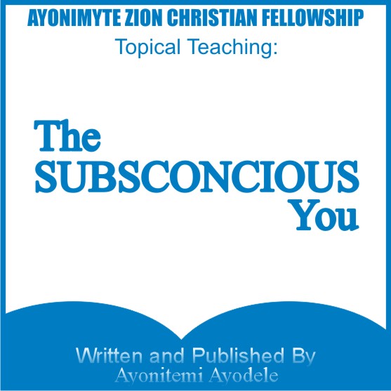 THE SUBCONSCIOUS YOU!