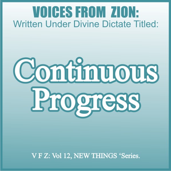 CONTINUOUS PROGRESS